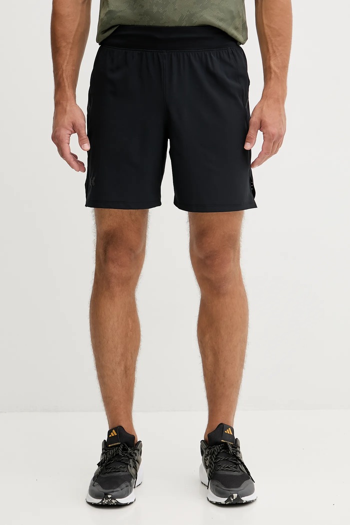 Bežecké šortky Under Armour Launch Pro 7 s elastanom čierna 1376508
