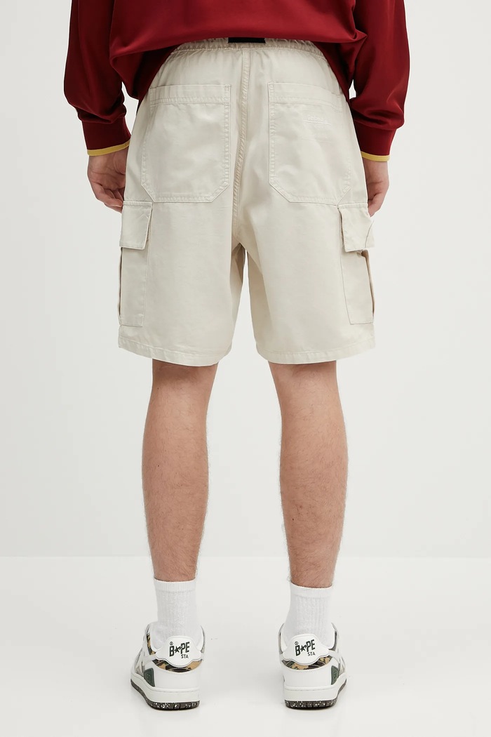 Clothing Barbour cotton shorts Barbour Grindle Cargo Relaxed Short MST0062 beige