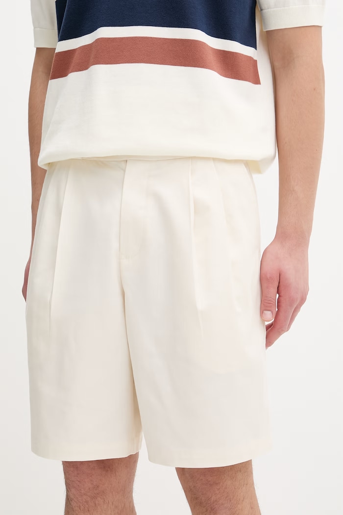 Kratke hlače Fred Perry Tkanina bež S9105.560