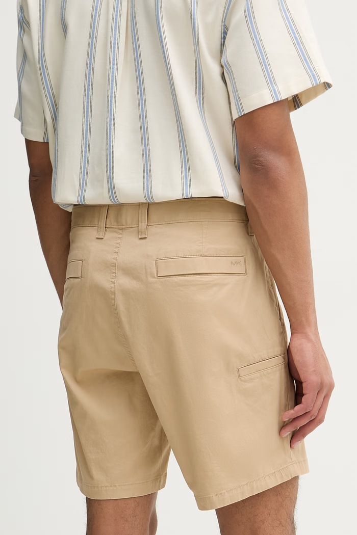 Îmbrăcăminte Michael Kors pantaloni scurți bărbați CS5304ZDR2 bej