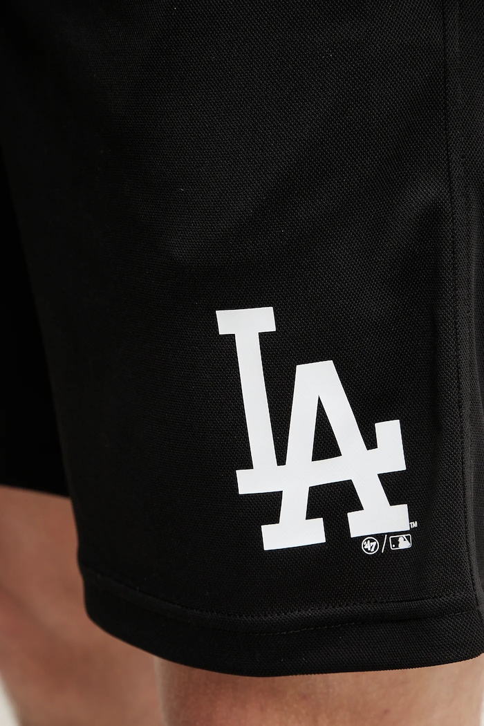 47 brand rövidnadrág MLB LA Dodgers fekete BB012PMXYEX657809JK