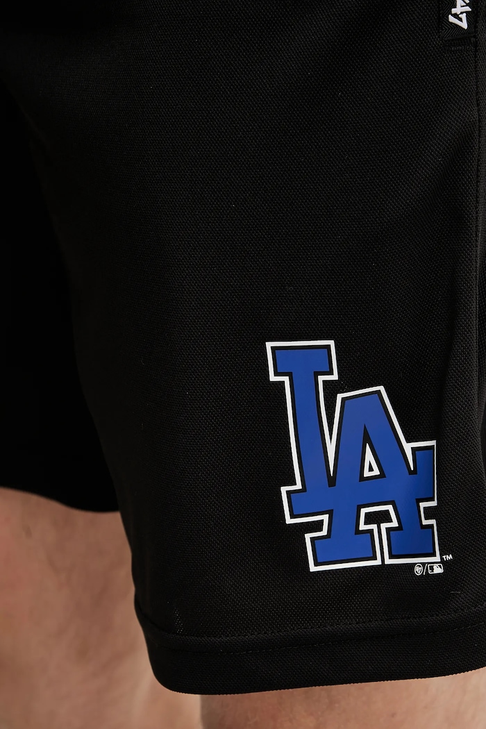 47 brand rövidnadrág MLB LA Dodgers fekete BB012PMXYEX657802JK