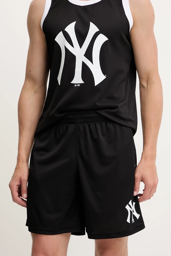 47 brand szorty MLB New York Yankees dzianina czarny BB017PMXYEX657794JK