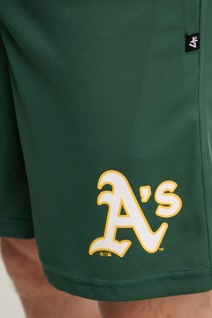 47 brand rövidnadrág MLB Oakland Athletics zöld BB018PMXYEX657807DG
