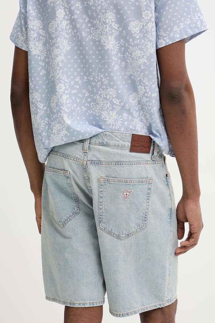 Oblečenie Rifľové krátke nohavice Guess Jeans M4YD37.D5M51 modrá