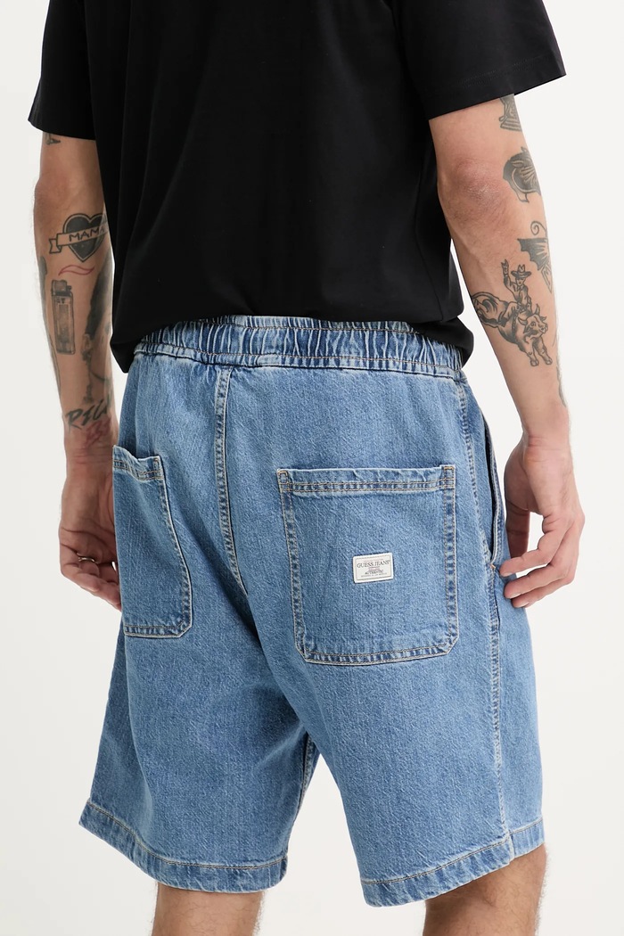 Oblečenie Rifľové krátke nohavice Guess Jeans M5GD35.D5M54 modrá