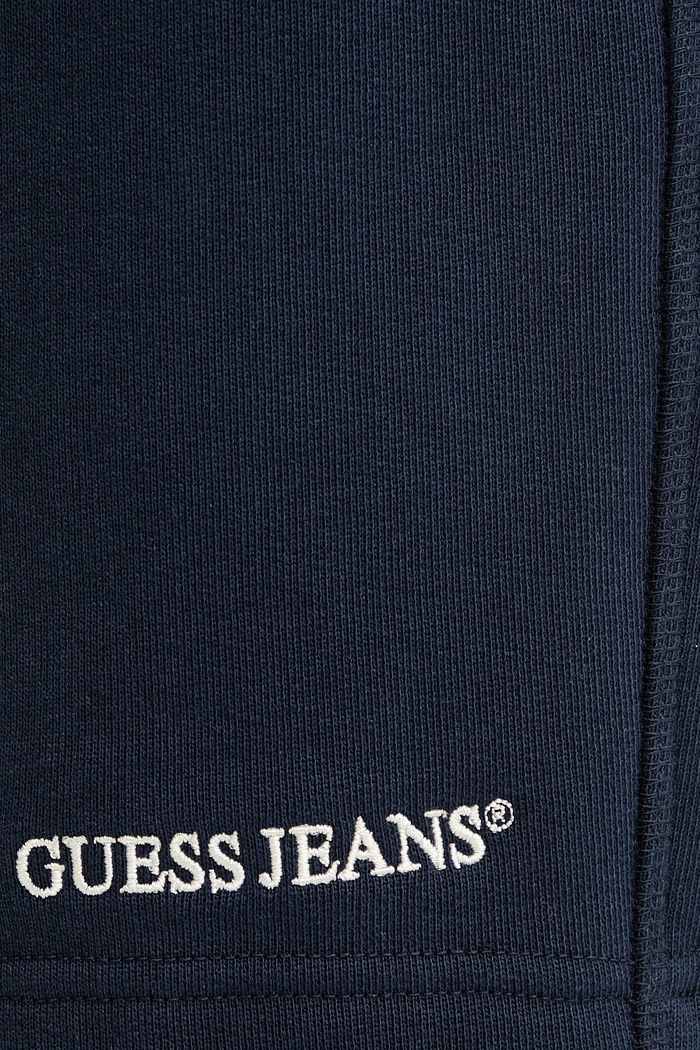 Bavlnené šortky Guess Jeans tmavomodrá M5GD49.KCPR1