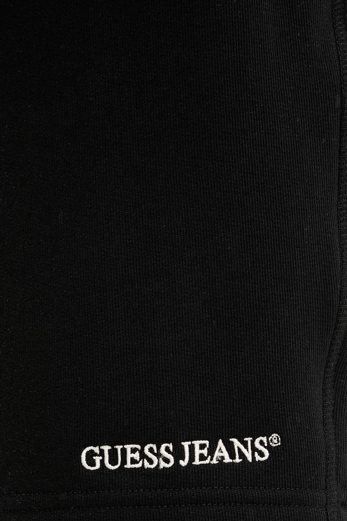 Guess Jeans szorty bawełniane czarny M5GD49.KCPR1