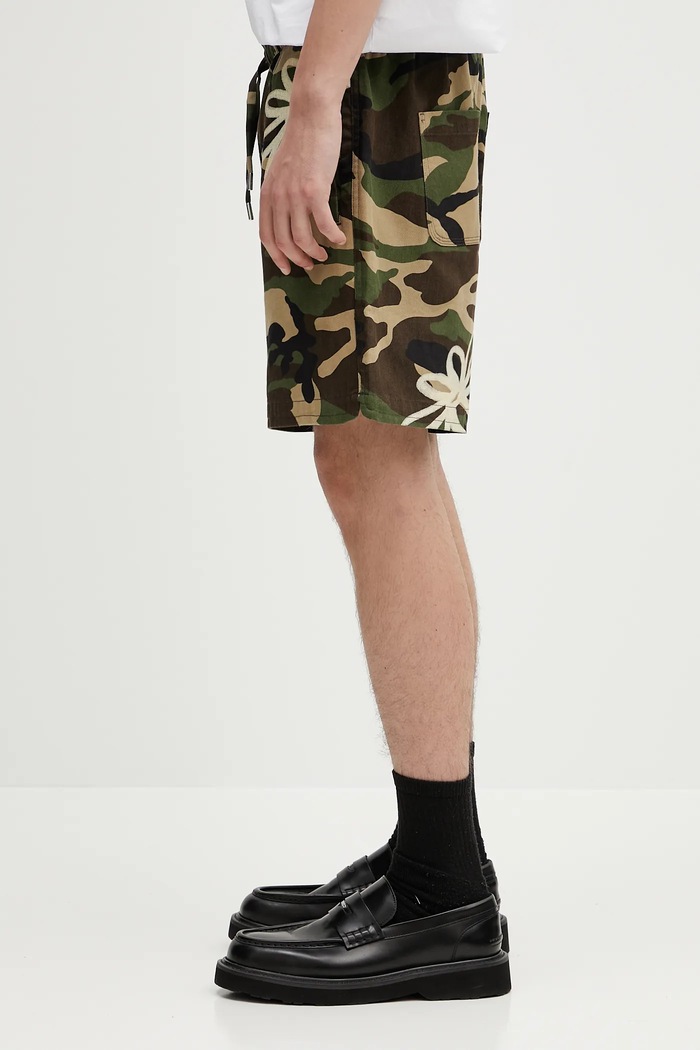 Filling Pieces shorts Flower Camo 88299069973 green SS25