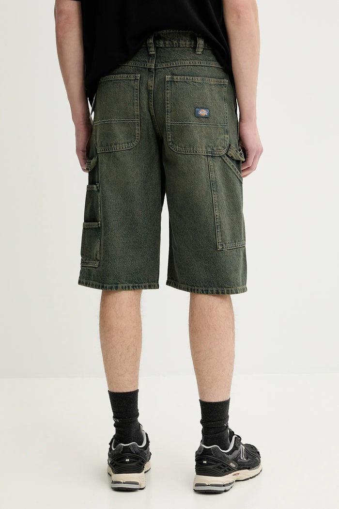 Oblečenie Rifľové krátke nohavice Dickies DK0A4ZASK571 zelená