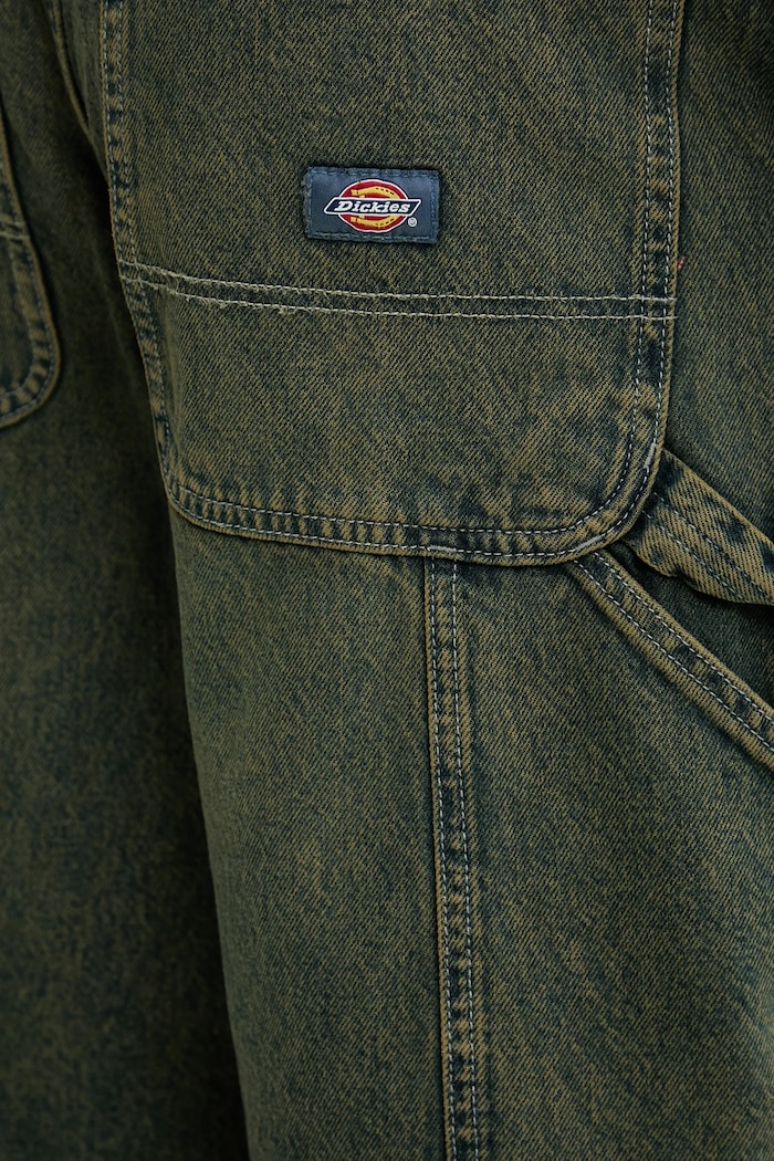 Rifľové krátke nohavice Dickies zelená DK0A4ZASK571