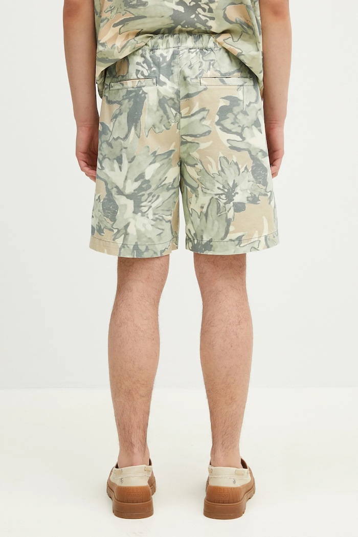 Clothing Napapijri denim shorts N-Talla Aop NP0A4IBRFCU1 green