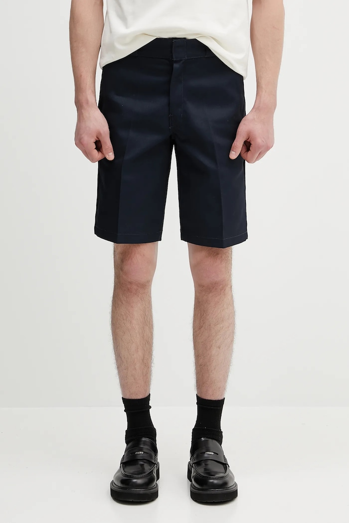 Šortky Dickies 874 Short Dark Navy látka tmavomodrá DK0A86190DN1