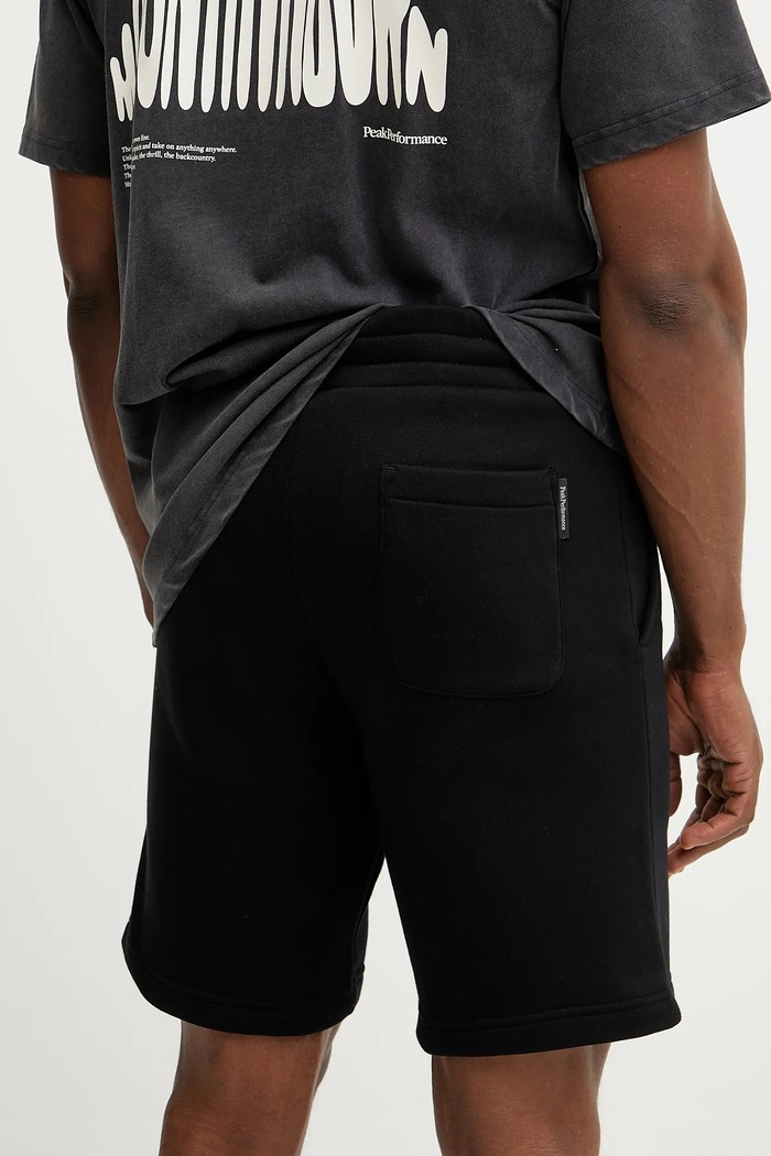 Oblečení Kraťasy Peak Performance Original Sweat G79568 černá