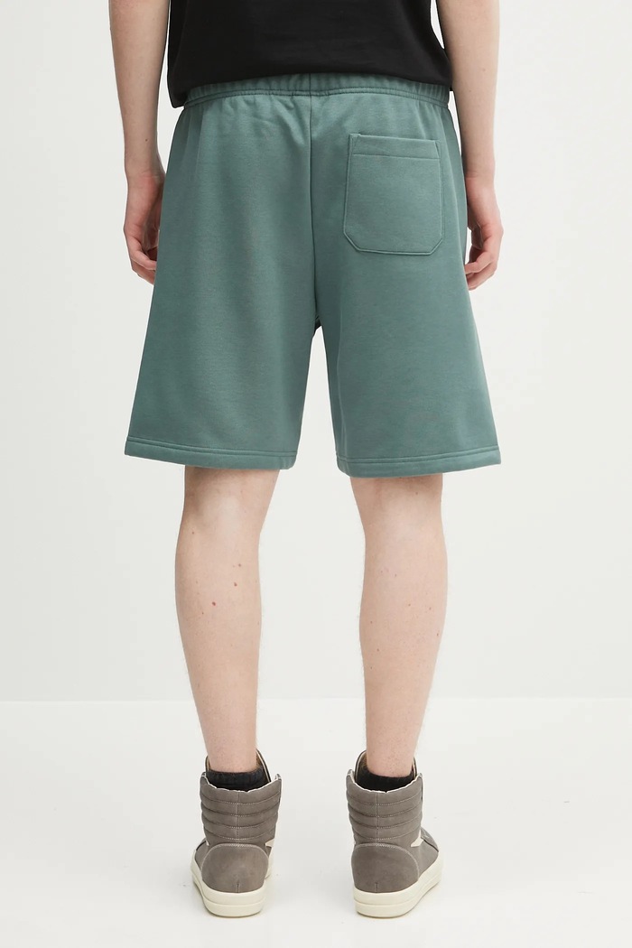 Clothing Carhartt WIP cotton shorts Chase Sweat Short I033669.2N0XX green