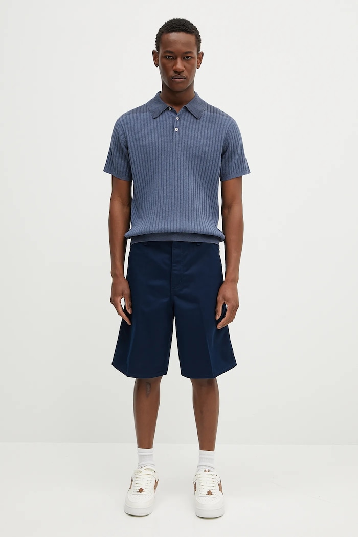 Carhartt WIP szorty Simple Short I034912.E702 granatowy