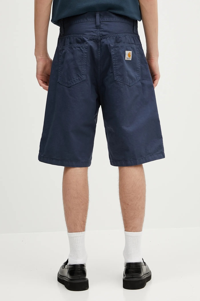 Clothing Carhartt WIP cotton shorts Landon Short I034808.2OTGD blue