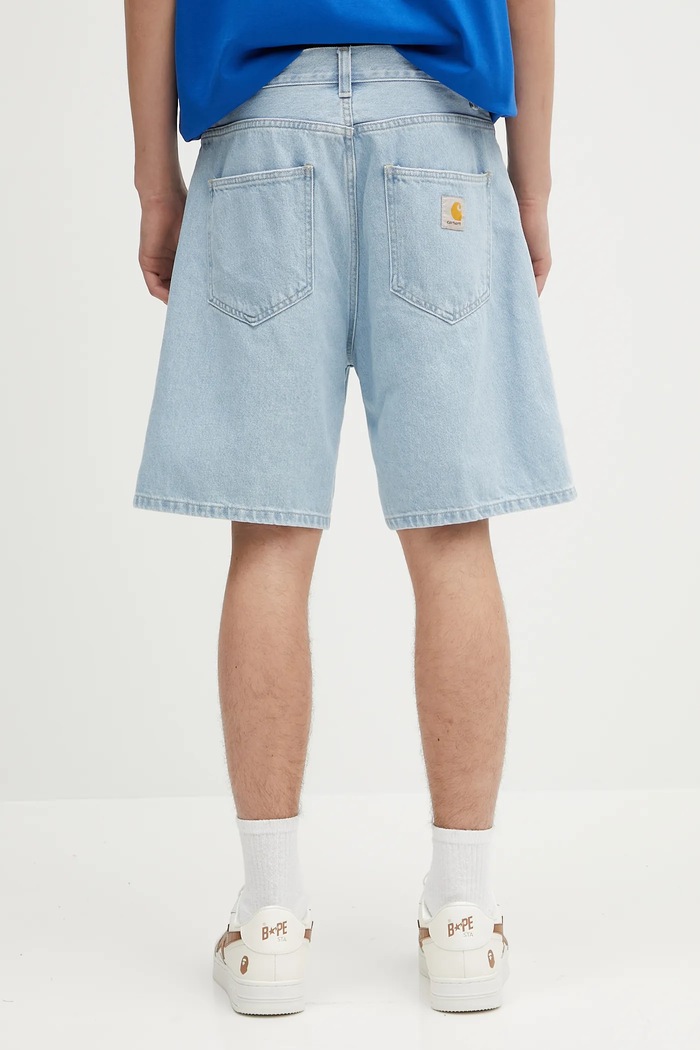 Одежда Джинсовые шорты Carhartt WIP Nolan Short I034869.135 голубой