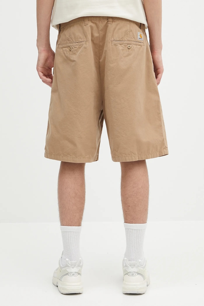 Clothing Carhartt WIP cotton shorts Calder Short I034812.8YGD beige