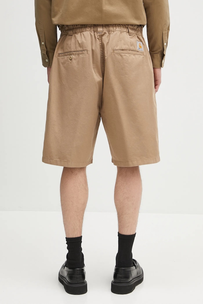 Clothing Carhartt WIP cotton shorts Marv Short I034813.8Y06 brown