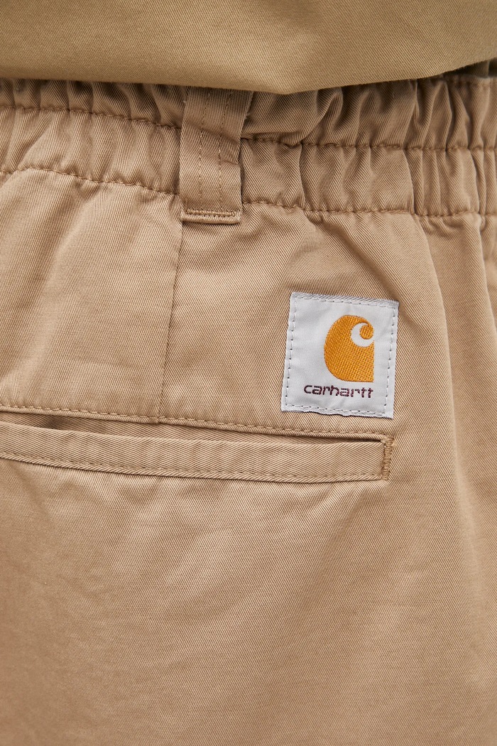 Carhartt WIP cotton shorts Marv Short brown I034813.8Y06