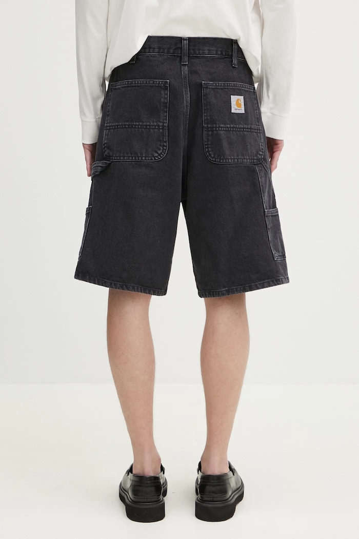 Clothing Carhartt WIP denim shorts Double Knee Short I034867.8906 black