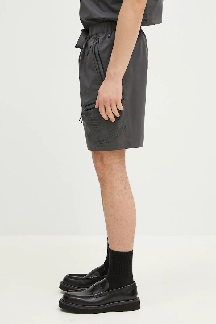 Šortky Alpha Industries Laser Cut Short 756366.747 sivá SS25