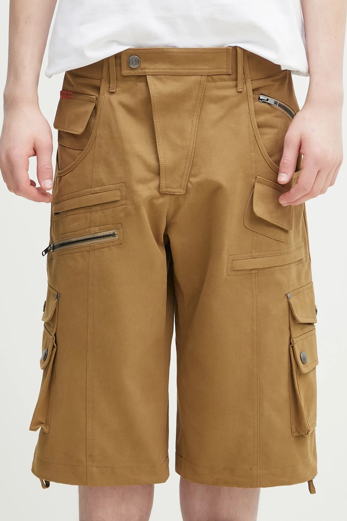 Шорты Martine Rose Utility зелёный 540WP02411