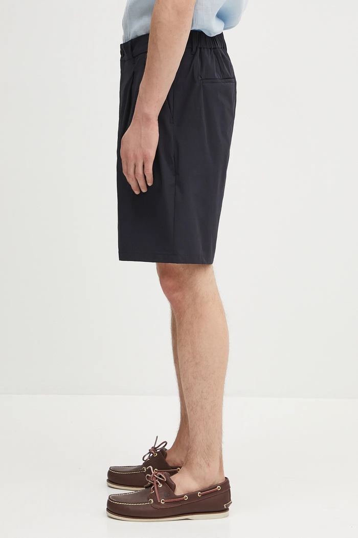 Norse Projects rövidnadrág Benn Travel Light Shorts N35.0622.7004 sötétkék SS25