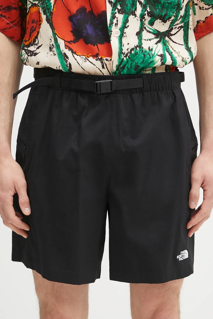 The North Face pantaloni scurți Class V Pathfinder negru NF0A8BHVJK31.REG