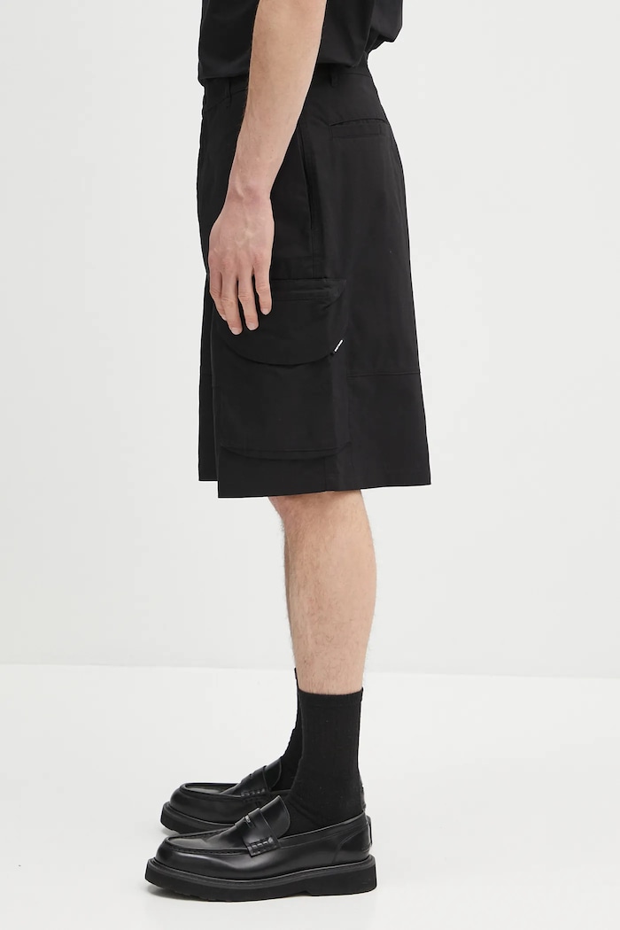 Bavlnené šortky Daily Paper Cotton Cargo Shorts 2511027 čierna SS25