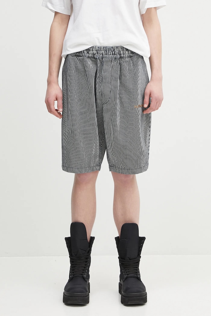 Bavlněné šortky No Problemo Mini Problemo Work Short - Denim bavlna námořnická modř NP3111303