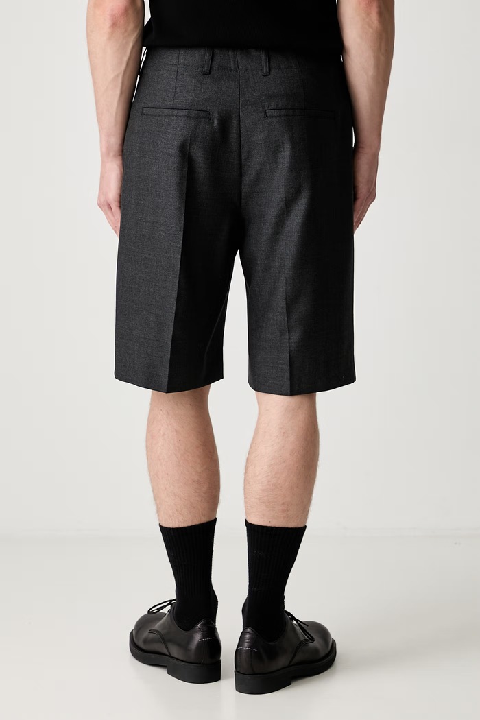 Clothing Our Legacy Borrowed dress shorts wool Men's M2254BPC black