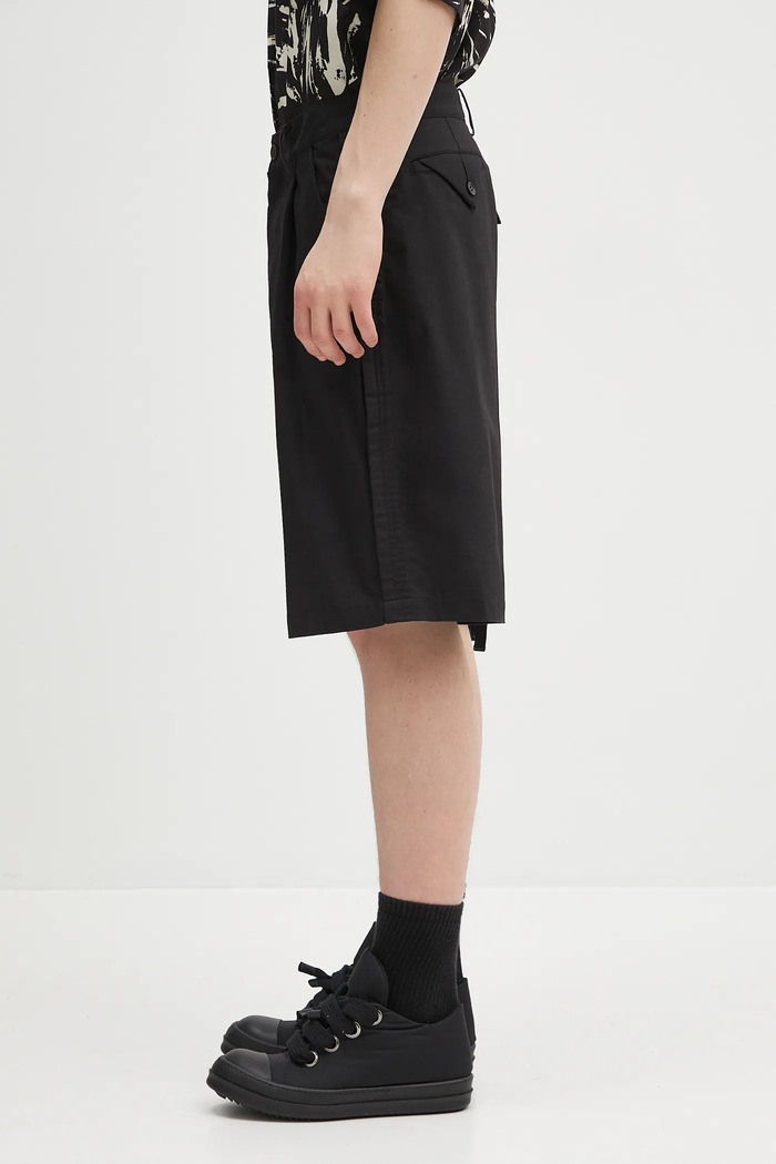 Kratke hlače Undercover Pants UP1E4506 crna SS25