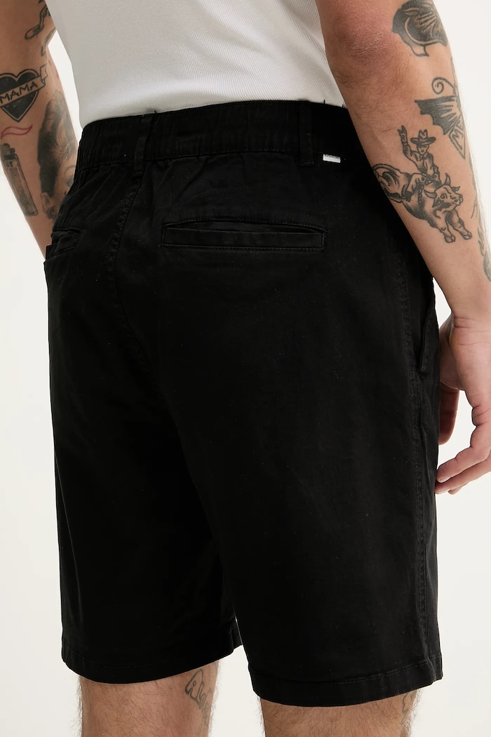 Ρούχα Σορτς Resteröds Chin shorts 55251.6410 μαύρο