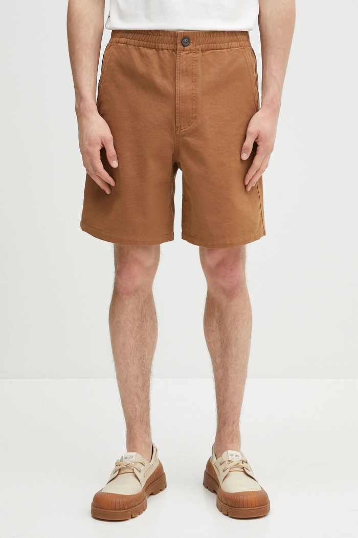 Джинсові шорти A.P.C. Short Norris гладкий коричневий COGBJ.H10186
