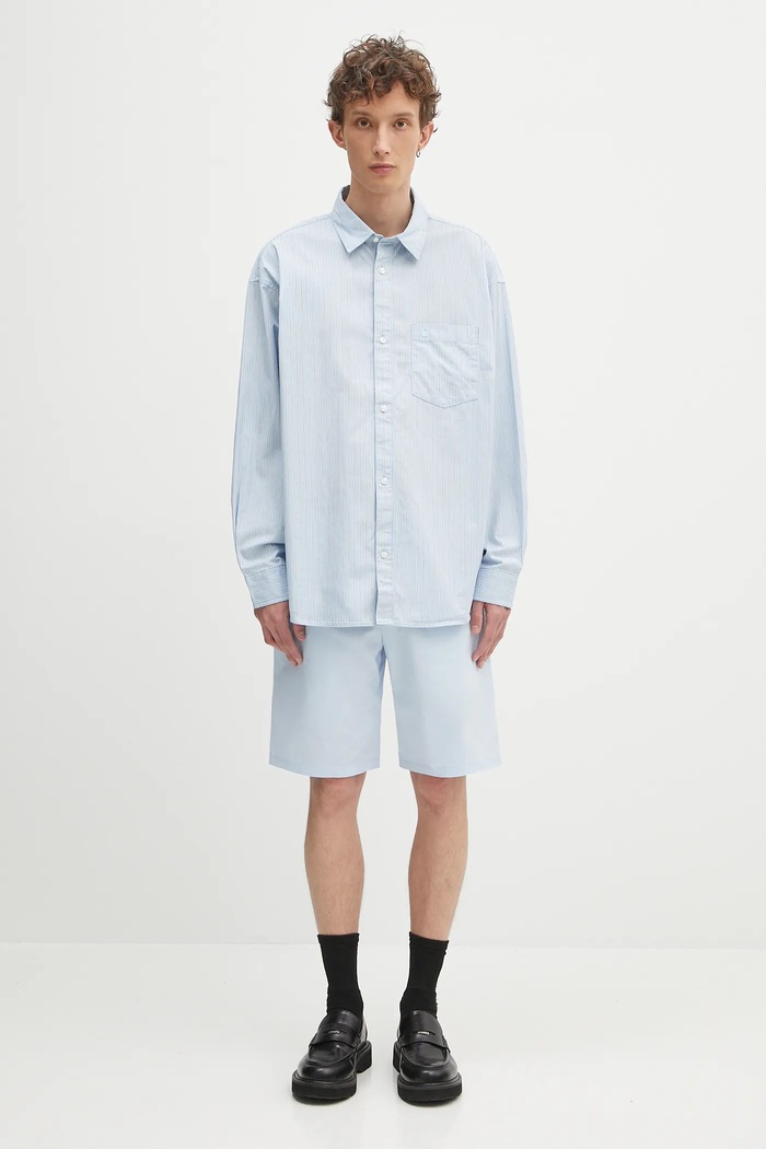 Paul Smith pamut rövidnadrág M1R.108S.P02630 kék