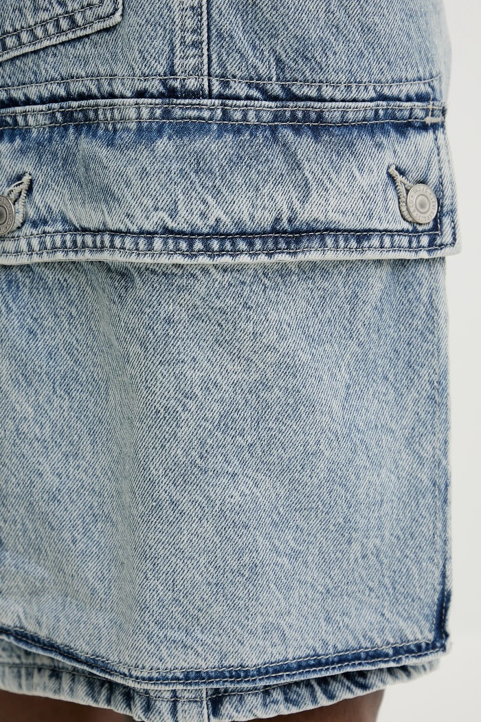 Levi's farmer rövidnadrág 478 BAGGY CARGO SHORTS 001GU kék