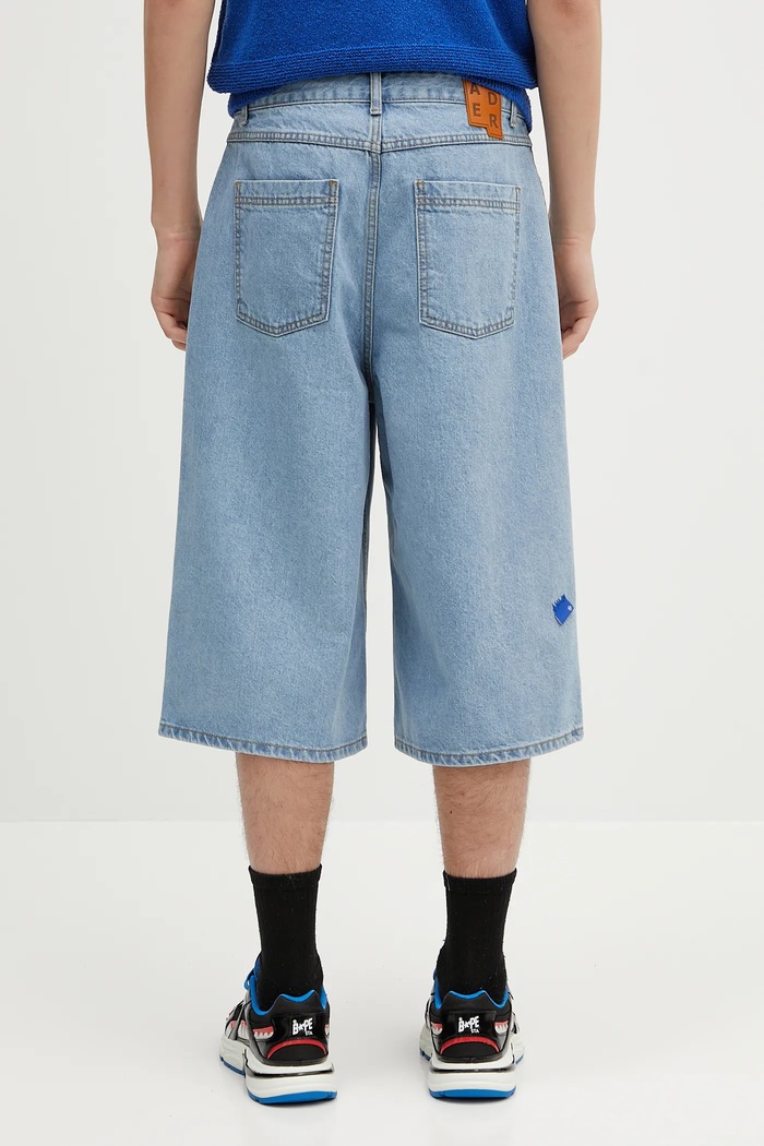 Одяг Джинсові шорти Ader Error Apparel-Bottom BN42FYJE0201SB блакитний