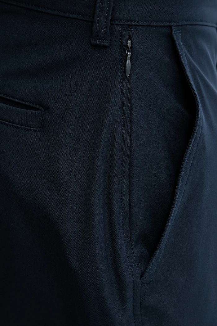Abercrombie & Fitch szorty KI128.5039.200 granatowy