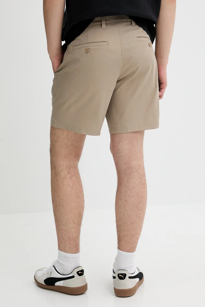 Šortky Abercrombie & Fitch KI128.5039.400 béžová SS25