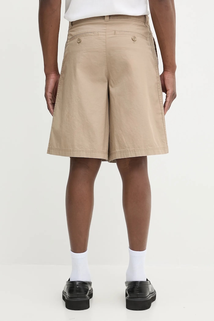 Oblečenie Bavlnené šortky adidas Originals Bermuda Short KB5585 béžová