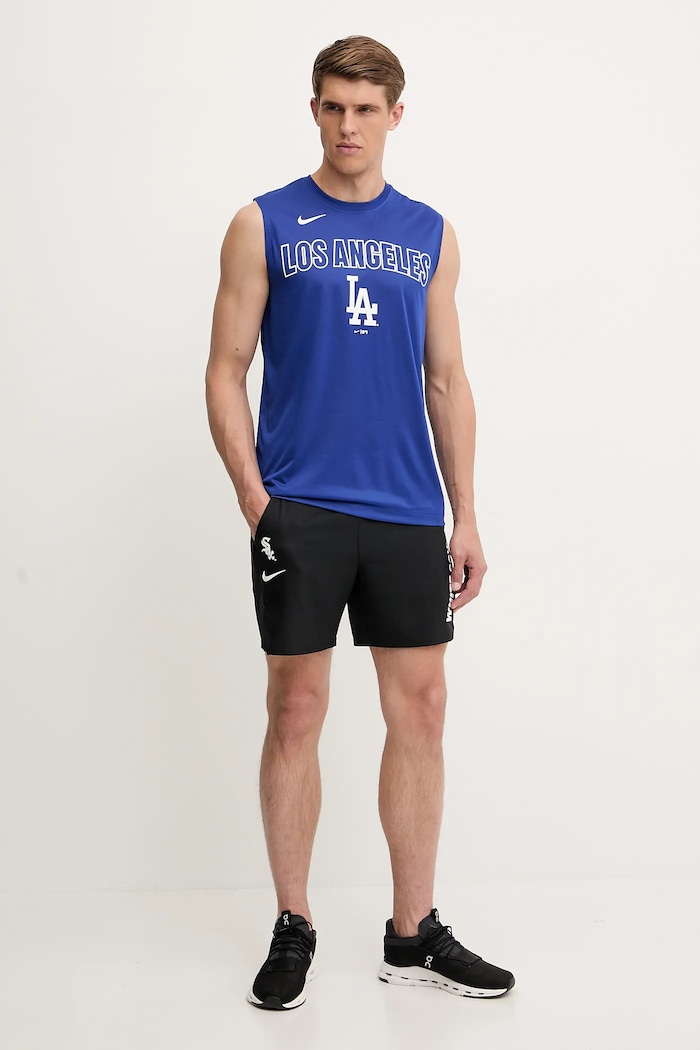 Къс панталон за трениране Nike Chicago White Sox 01NA.00A.RX.F0V черен SS25