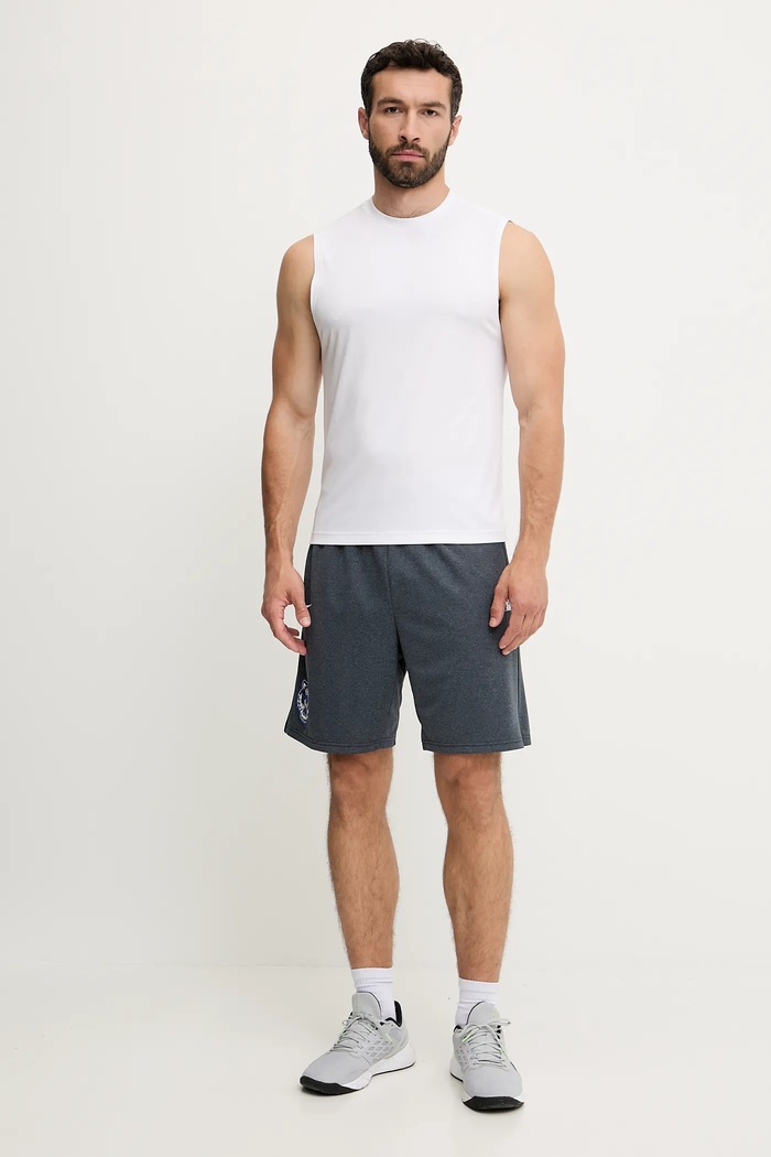 Kratke hlače za vadbo Nike Detroit Tigers 015E.11L5.DG.RLY siva SS25