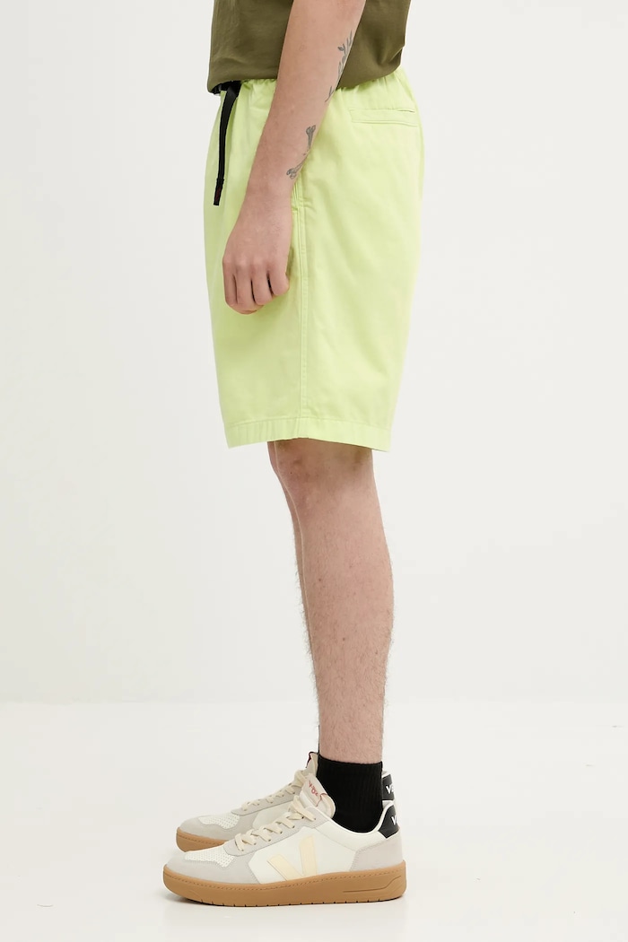 Pamučne kratke hlače Gramicci G-Short Pigment Dyed G4SM.P123 zelena SS25