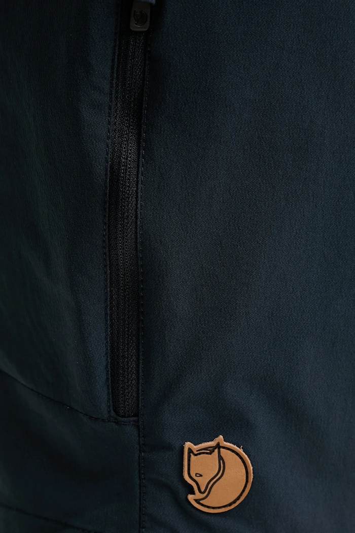 Fjallraven szorty Abisko Trail Stretch Shorts granatowy F12200165