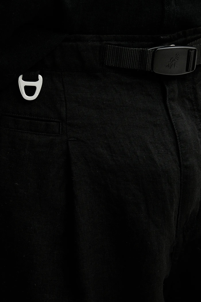 Lanene kratke hlače Undercover Pants crna UC1E4518