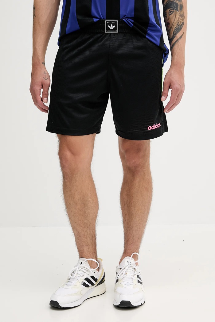 Kratke hlače adidas Originals 96 Short Pletenina črna KD2318