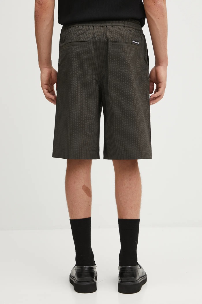 Oblečení Kraťasy Maison Kitsuné Elasticated Bermuda OM01406WC5032 zelená