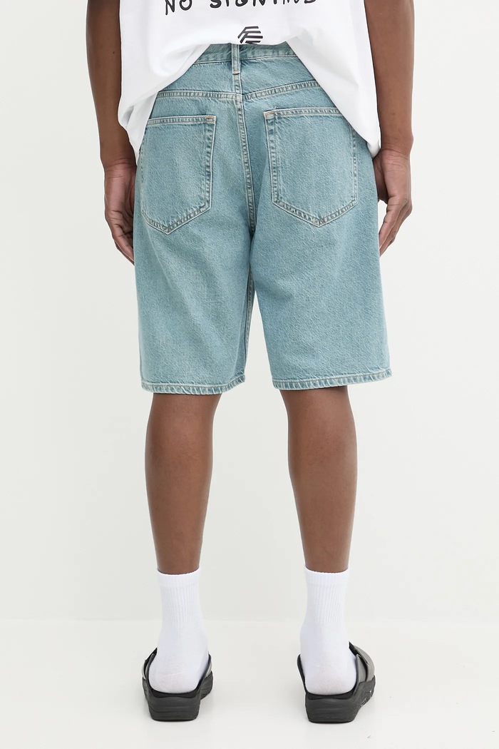 Îmbrăcăminte Samsoe Samsoe pantaloni scurți jeans SAEDDIE M25200010 albastru